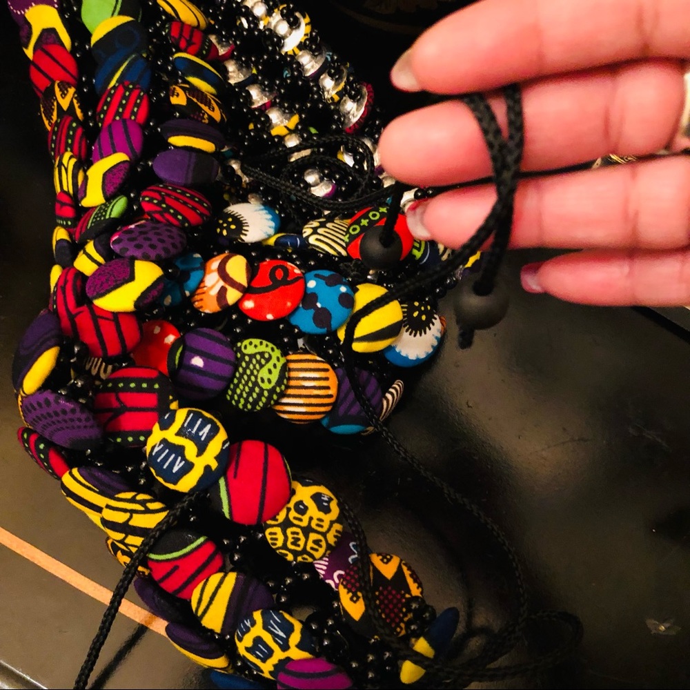 Authentic African Button Belt - Picture 10 of 15